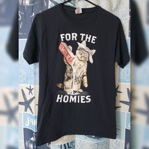 For the Homies Cat Shirt